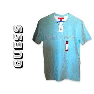 Guess | Mens | XS | T-shirt | bella blue | New with tags | 101XS